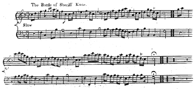 The Battle of Sherriff Moor