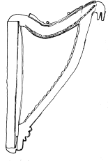Downhill harp