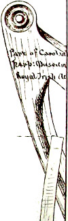 the 
harp in the Book of the Club of True Highlanders